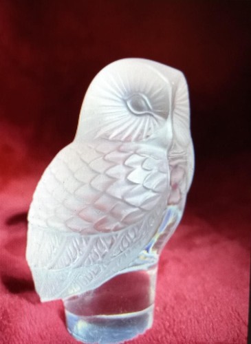 Lalique chouette owl - lalique, "chouette"