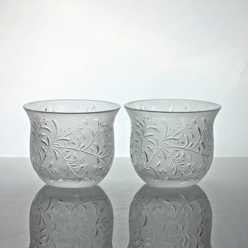 Pair lalique rosemary - of,