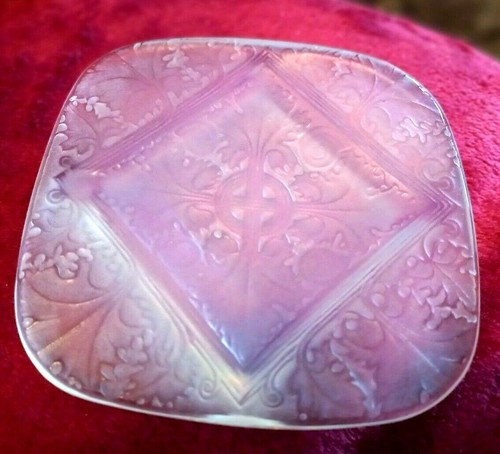 Lalique dish original - lalique, signed