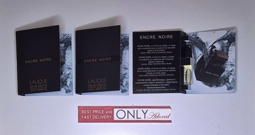 Lalique encre noire 1 - 3, x