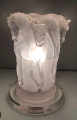 Vintage lucite horses table - lucite,