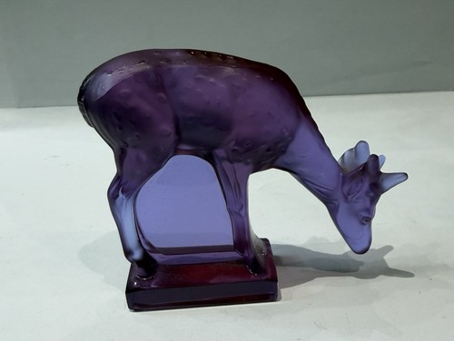 Lalique purple deer - purple,