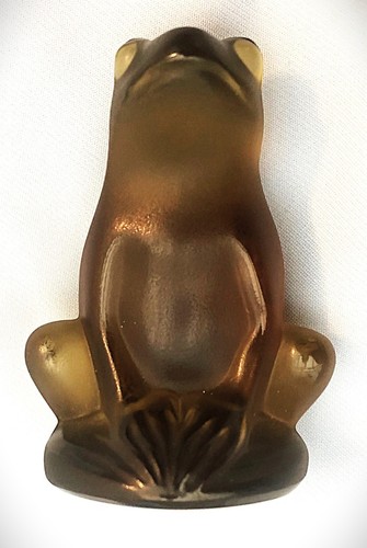 Rare lalique france amber - *rare,