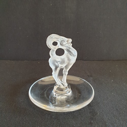Lalique trinket dish - lalique, with