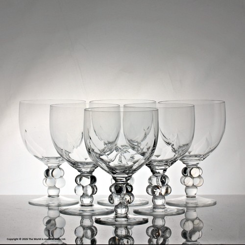 Set six lalique clos - of,