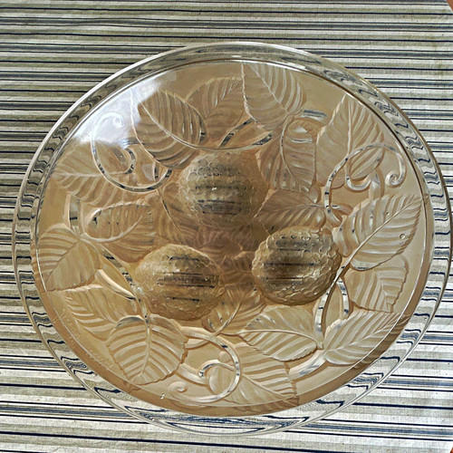 Lalique style large art deco - style,