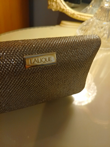 Lalique gold metallic mesh - metallic,