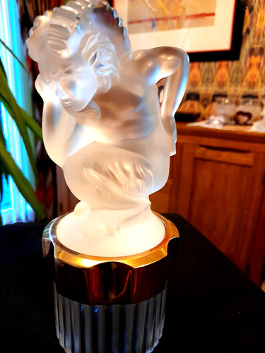 Lalique stunning faun - lalique, flacon