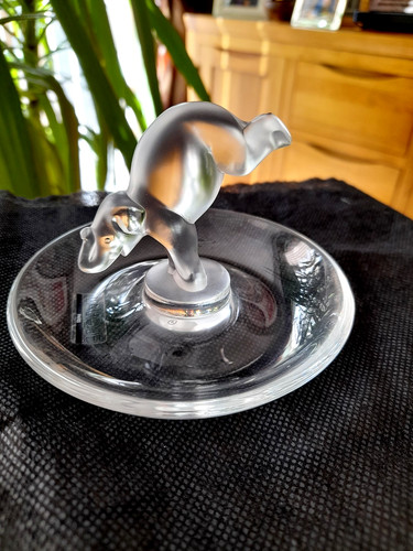 Lalique elephant ring tray - elephant,