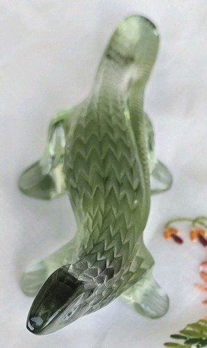 Lalique green crystal - lalique,