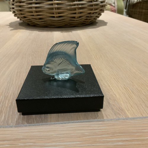 Lalique france fish sculpture - france,