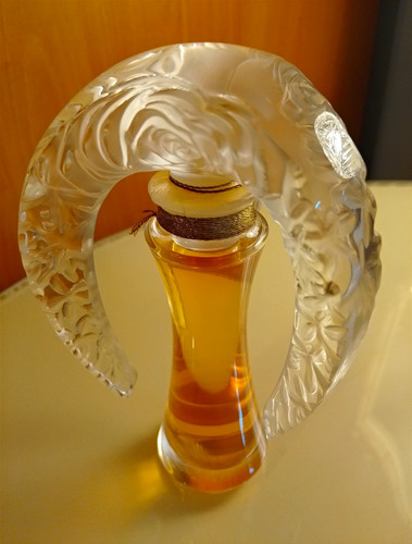 Lalique crystal flacon - lalique,