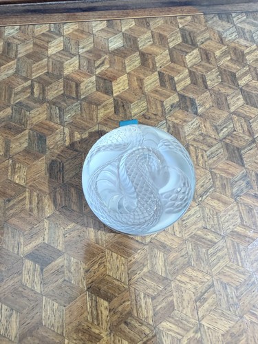 Lalique france jewelry box - -,