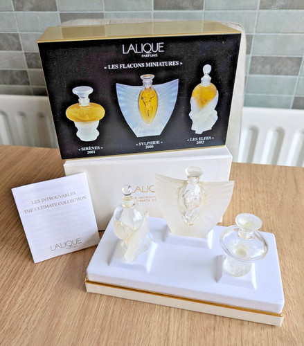 Lalique empty miniature - lalique,