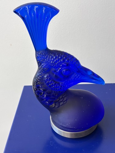 Lalique france peacock - france,, head
