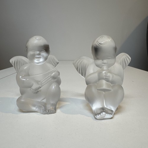 Pair vintage lalique france - vintage,