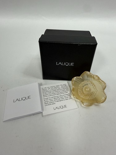 Lalique france anemone - anemone, gold