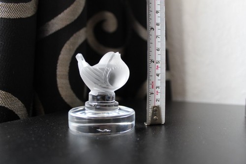 Vintage lalique bird - bird, frosted