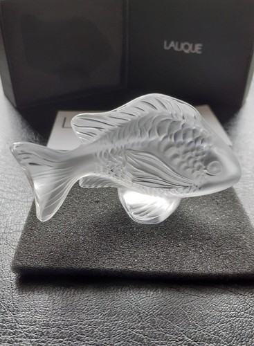 Lalique clear damsel fish - damsel,