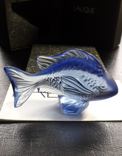 Lalique sapphire blue damsel - sapphire,