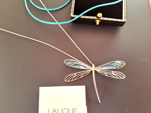 Lalique stunning dragonfly - lalique,