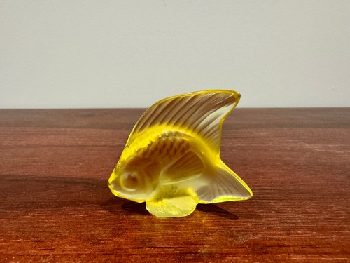 Lalique france small - small, yellow