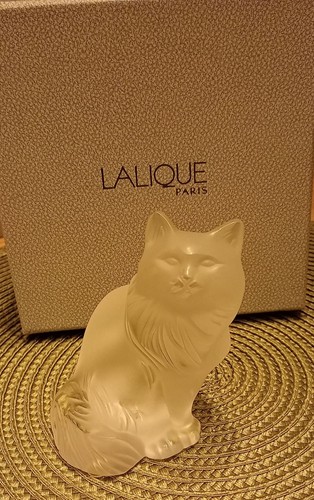 Lalique sitting persian - lalique,