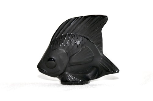 Lalique crystal fish - lalique,