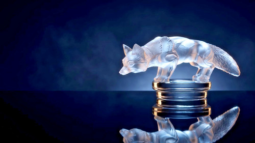Lalique renard car - renard,