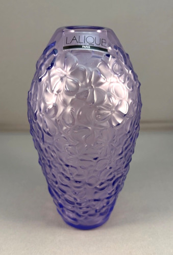 Lalique glass violeta purple - violeta,
