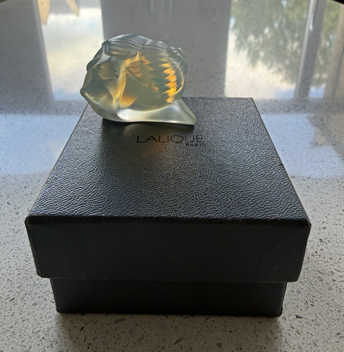 Lalique helix snail - snail, iridescent