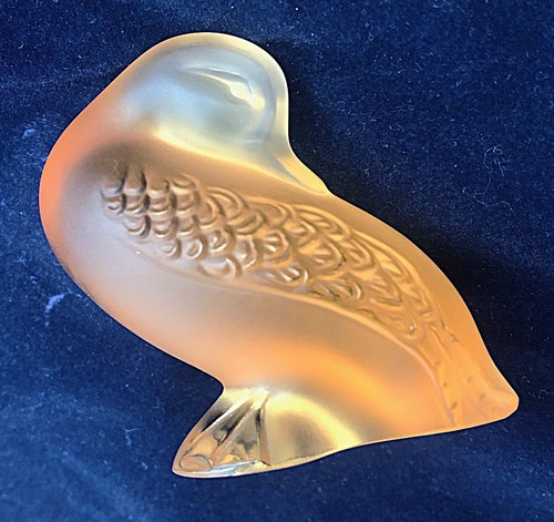 Rare lalique gold amber - *rare,