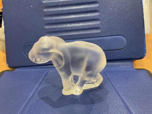 Vintage lalique baby - vintage, elephant