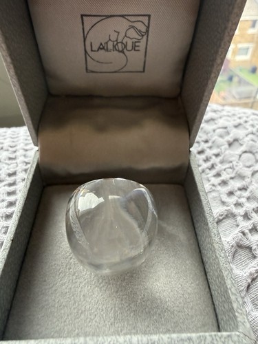 Lalique cabochon clear - lalique,