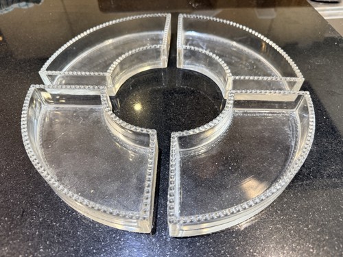 Lalique glass table - glass,