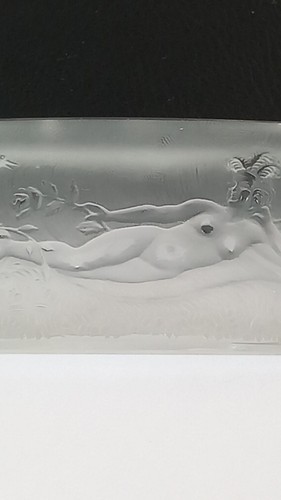 Art deco frosted glass - art,