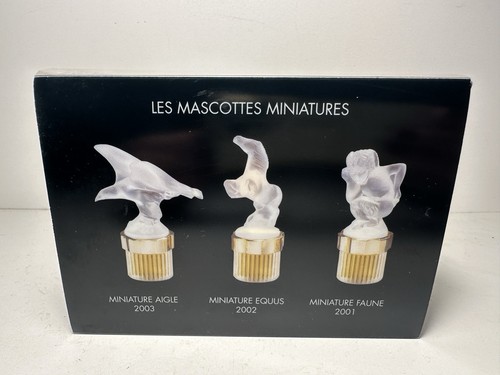 Boxed lalique mascot - lalique, miniature