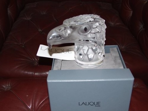 Lalique tête aigle - tête, d’aigle