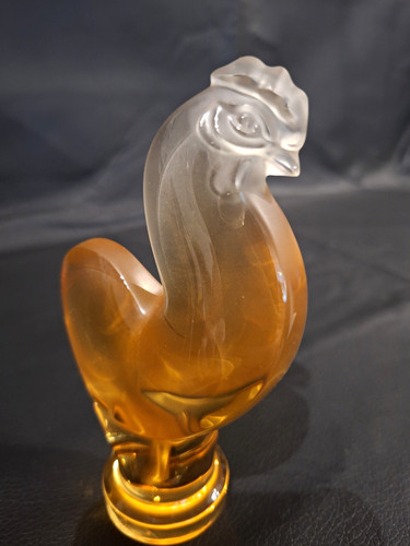 Lalique bnib glass - glass, rooster