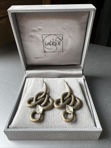 Lalique serpent drop - lalique,