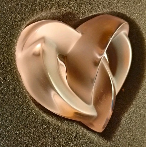 Lalique coeurs entrelaces - coeurs,