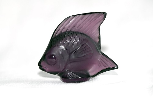 Lalique crystal fish - lalique,
