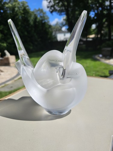 Lalique sylvie lovebirds doves - sylvie,