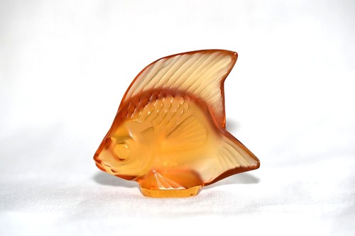 Lalique crystal fish - lalique,