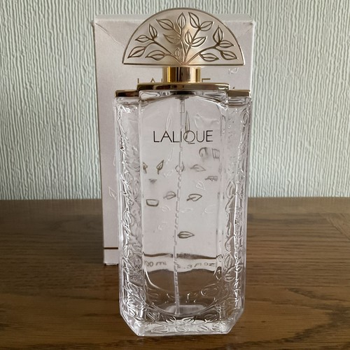 Lalique perfume bottle boxed - perfume,