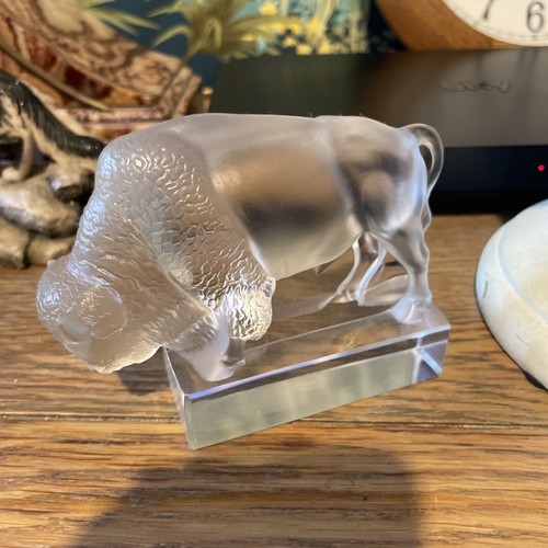 Lalique frosted crystal - frosted,