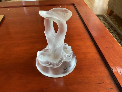 Lalique glass two - lalique,
