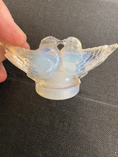 Lalique crystal love birds - crystal,