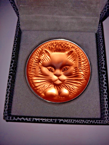 Lalique paris antique cat - lalique, of