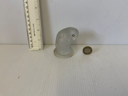 Rare vintage frosted glass - vintage,